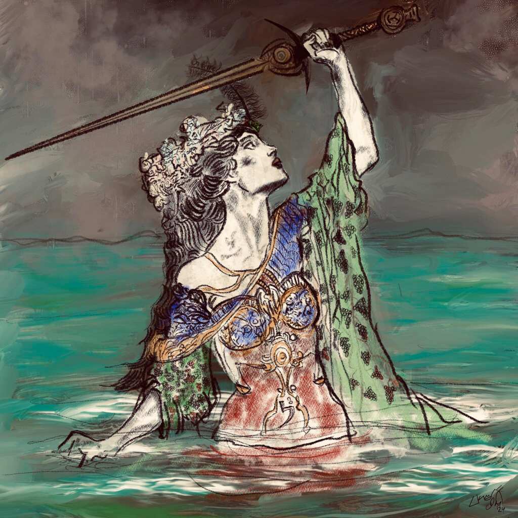 The Lady of the lake by D.Wenborn '24